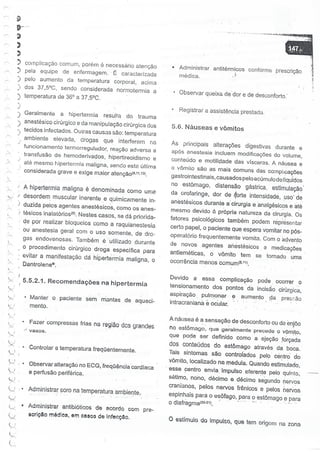 SOBECC- Enfermagem em Centro Cirúrgico e Centro de Material e Esterilização 