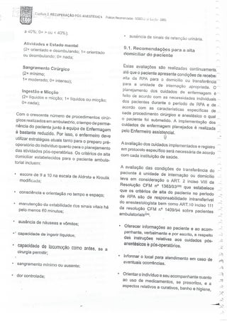 SOBECC- Enfermagem em Centro Cirúrgico e Centro de Material e Esterilização 