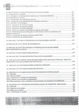 SOBECC- Enfermagem em Centro Cirúrgico e Centro de Material e Esterilização 