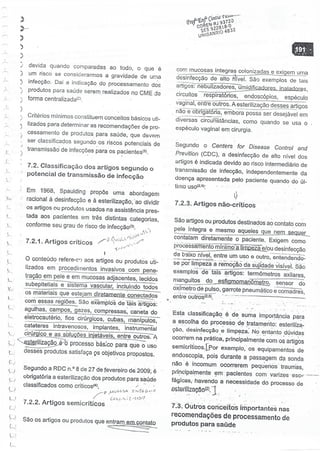 SOBECC- Enfermagem em Centro Cirúrgico e Centro de Material e Esterilização 
