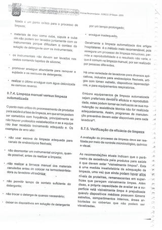SOBECC- Enfermagem em Centro Cirúrgico e Centro de Material e Esterilização 