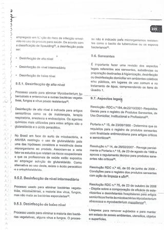 SOBECC- Enfermagem em Centro Cirúrgico e Centro de Material e Esterilização 