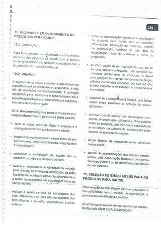 SOBECC- Enfermagem em Centro Cirúrgico e Centro de Material e Esterilização 