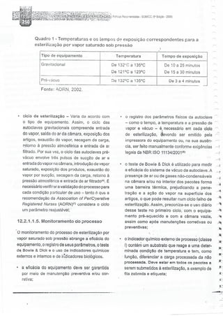 SOBECC- Enfermagem em Centro Cirúrgico e Centro de Material e Esterilização 