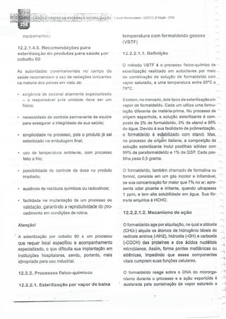 SOBECC- Enfermagem em Centro Cirúrgico e Centro de Material e Esterilização 
