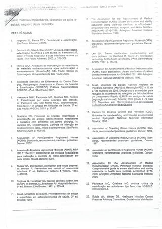 SOBECC- Enfermagem em Centro Cirúrgico e Centro de Material e Esterilização 