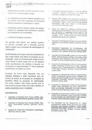 SOBECC- Enfermagem em Centro Cirúrgico e Centro de Material e Esterilização 