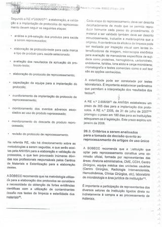 SOBECC- Enfermagem em Centro Cirúrgico e Centro de Material e Esterilização 