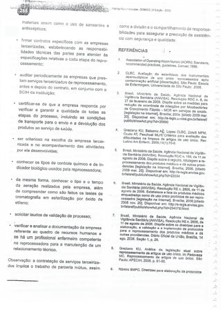 SOBECC- Enfermagem em Centro Cirúrgico e Centro de Material e Esterilização 