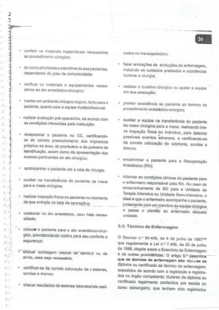 SOBECC- Enfermagem em Centro Cirúrgico e Centro de Material e Esterilização 