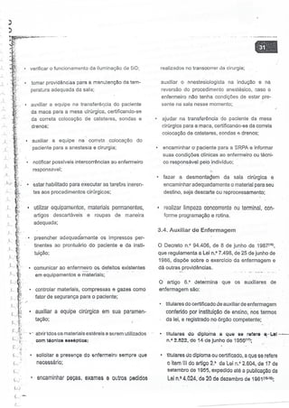SOBECC- Enfermagem em Centro Cirúrgico e Centro de Material e Esterilização 