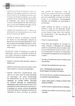 SOBECC- Enfermagem em Centro Cirúrgico e Centro de Material e Esterilização 