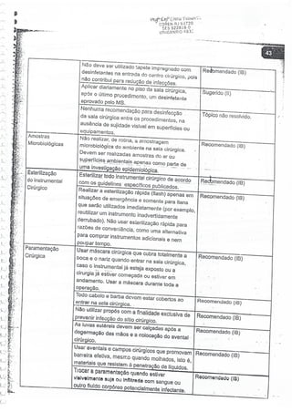 SOBECC- Enfermagem em Centro Cirúrgico e Centro de Material e Esterilização 