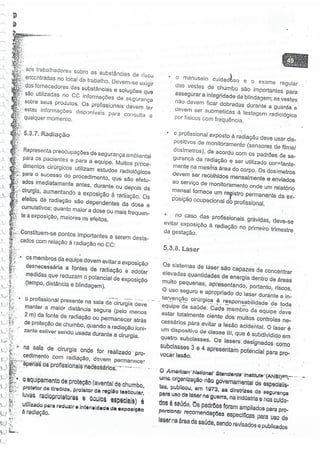 SOBECC- Enfermagem em Centro Cirúrgico e Centro de Material e Esterilização 