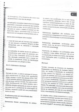 SOBECC- Enfermagem em Centro Cirúrgico e Centro de Material e Esterilização 