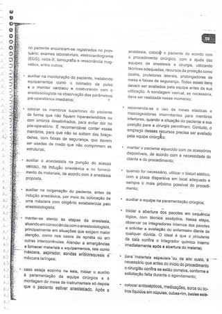 SOBECC- Enfermagem em Centro Cirúrgico e Centro de Material e Esterilização 