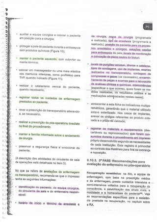 SOBECC- Enfermagem em Centro Cirúrgico e Centro de Material e Esterilização 