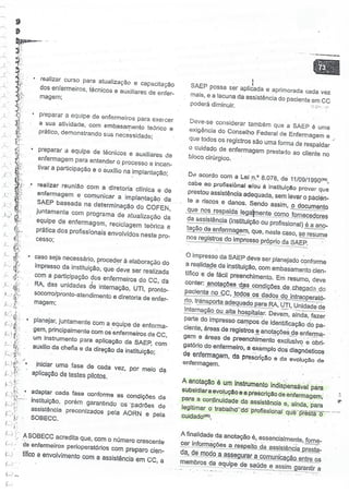 SOBECC- Enfermagem em Centro Cirúrgico e Centro de Material e Esterilização 