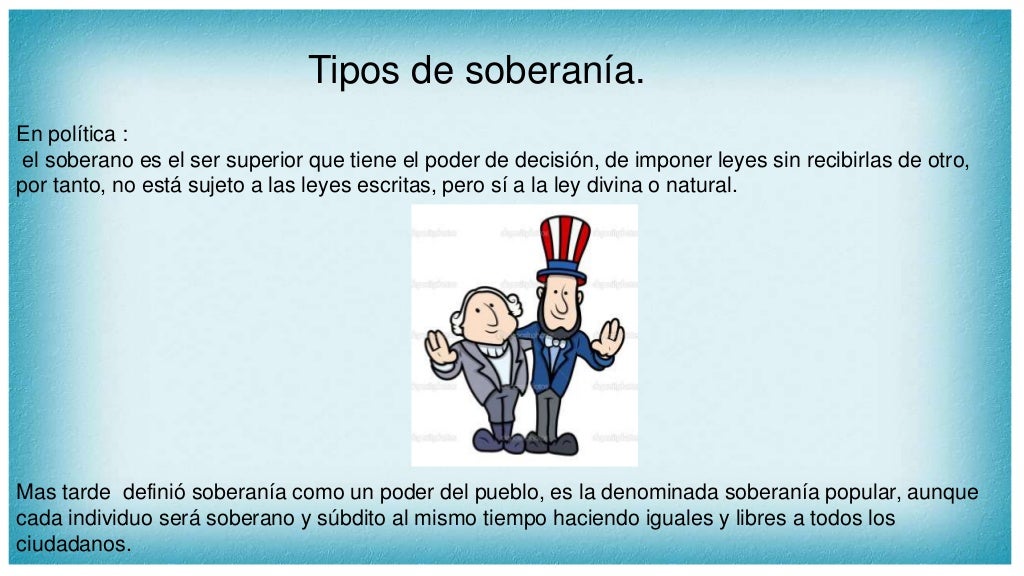 Soberania diapositiva Soberania diapositiva