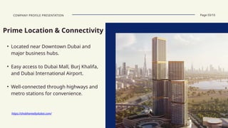 Sobha Hartland 2 – A New Era of Luxury Living in Dubai | PPTX