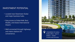 Sobha Hartland 2 – A New Era of Luxury Living in Dubai | PPTX