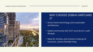 Sobha Hartland 2 – A New Era of Luxury Living in Dubai | PPTX
