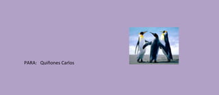 PARA: Quiñones Carlos
 