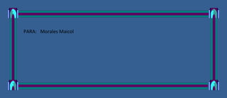 PARA: Morales Maicol
 