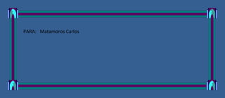 PARA: Matamoros Carlos
 