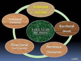 Soberana
(Secreta)
Escritural
(Moral)
Permisiva
(Tolerante)
Direccional
(Con Propósito)
Individual
(Personal)
LASC
 