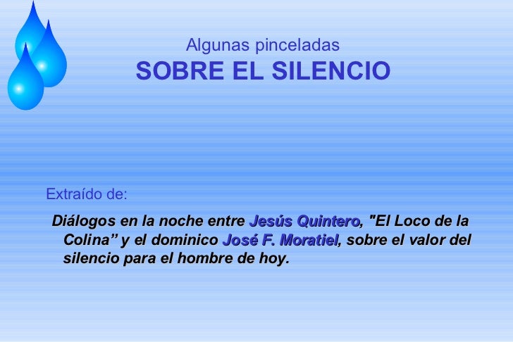 El Silencio Es Inefable