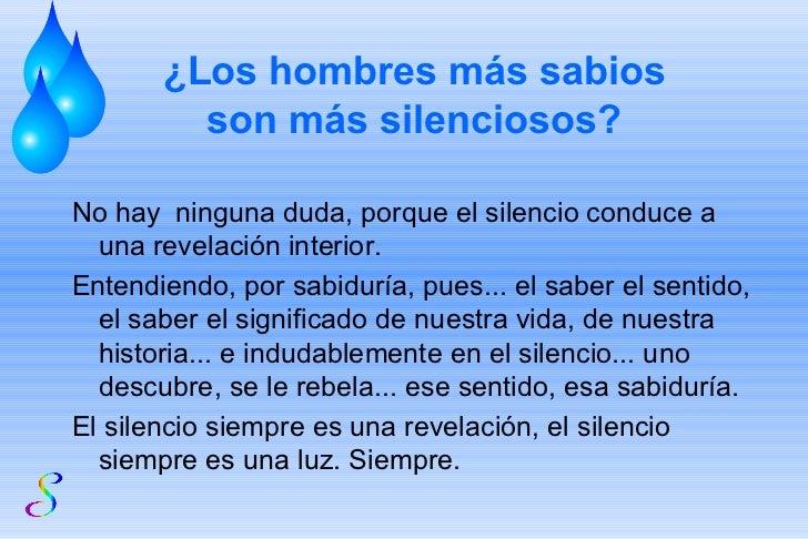 El Silencio Es Inefable