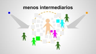 menos intermediarios
 