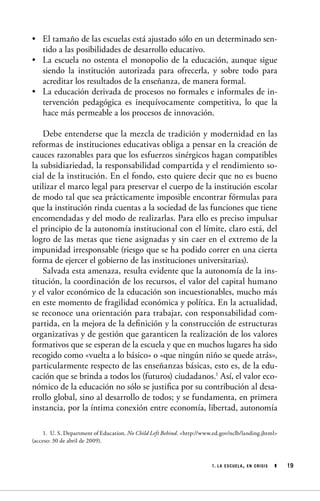 Sobre la crisis de la educación actual | PDF