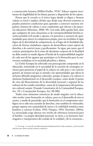 Sobre la crisis de la educación actual | PDF