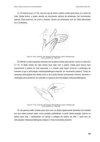 Sobre o (des)uso de exercícios na técnica pianística Sergio Lite