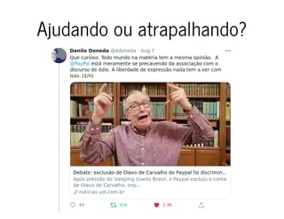 Ajudando ou atrapalhando?Ajudando ou atrapalhando?
 