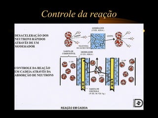 Controle da reação 
 