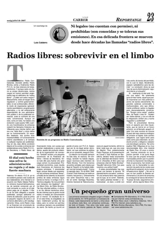 Radios Libres: Sobrevivir en el limbo