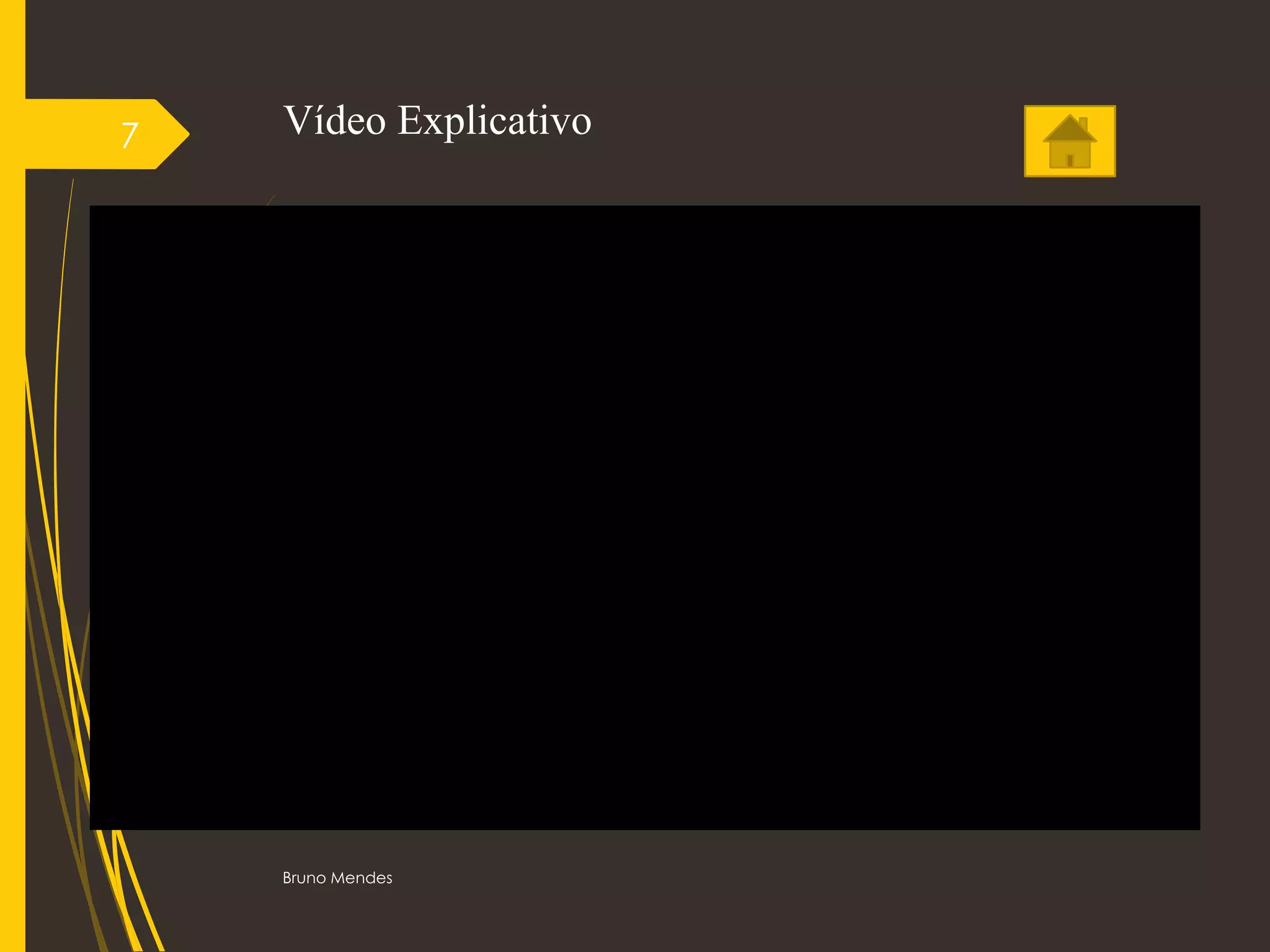 Vídeo Explicativo
Bruno Mendes
7
 