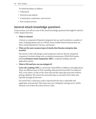 SOC Analyst Guide For Beginners SOC analysts work as members of a ...