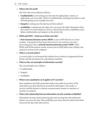 SOC Analyst Guide For Beginners SOC analysts work as members of a ...