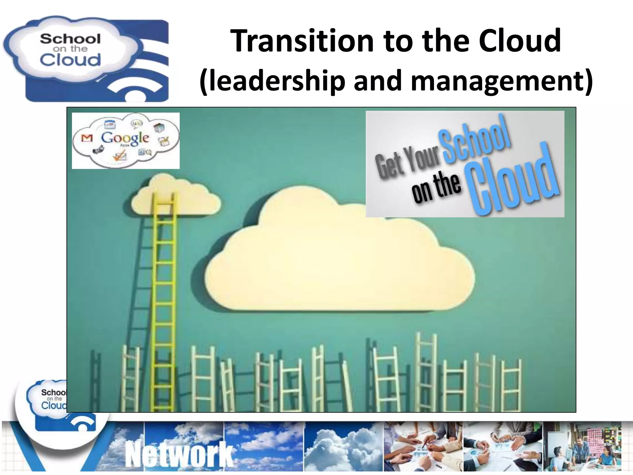 Transition to the Cloud
(leadership and management)
 