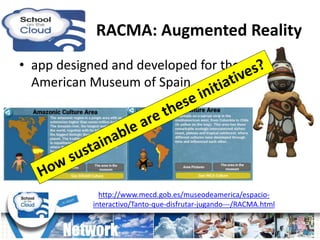 • app designed and developed for the
American Museum of Spain
http://www.mecd.gob.es/museodeamerica/espacio-
interactivo/T...