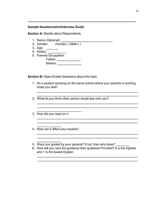 attitudes of a student as affected by the guidance provided by the ...