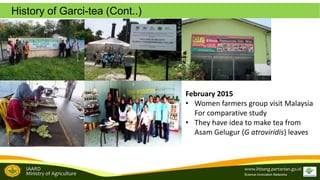 Brand development in women farmers group empowerment to support the tropical fruit tree community biodiversity management: A study from Garcinia sp conservation in Sijunjung, West Sumatra, Indonesia