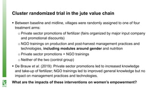 Labor scarcity and women's role in agricultural production: evidence from Bangladesh
