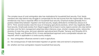 Labor scarcity and women's role in agricultural production: evidence from Bangladesh