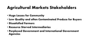 Gender dynamics in modern agricultural value chains