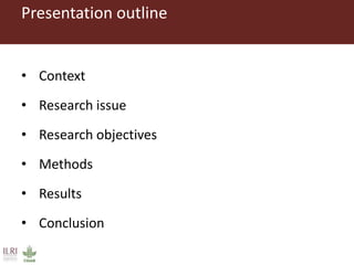 Women farmers' participation in the agricultural research process: implications for agricultural sustainability in Ethiopia